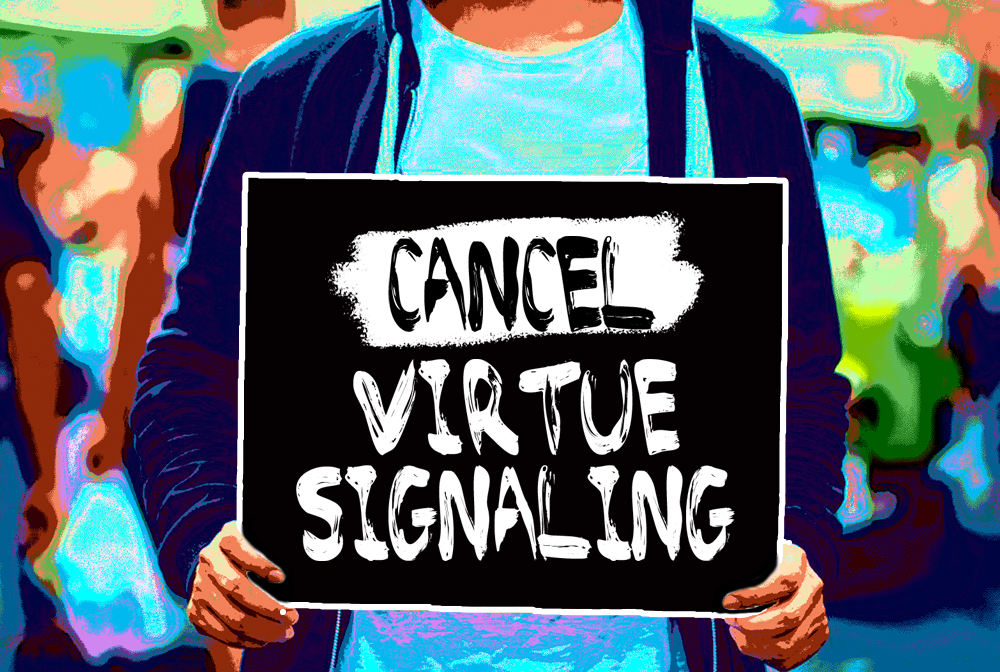 Cancel Virtue Signaling banner