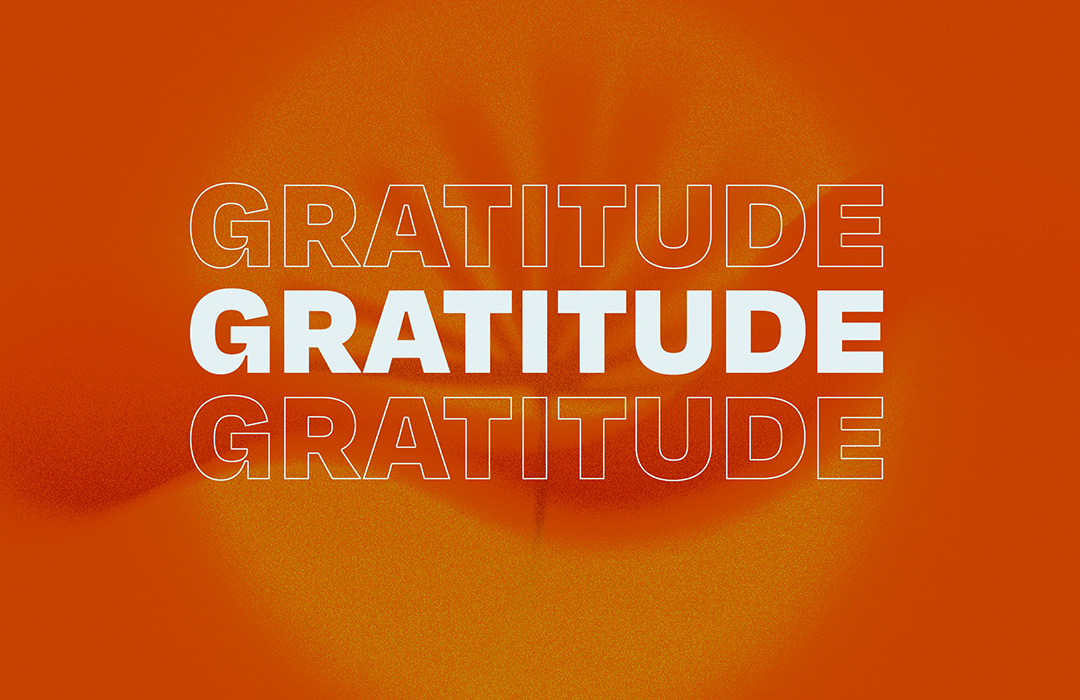 Gratitude banner