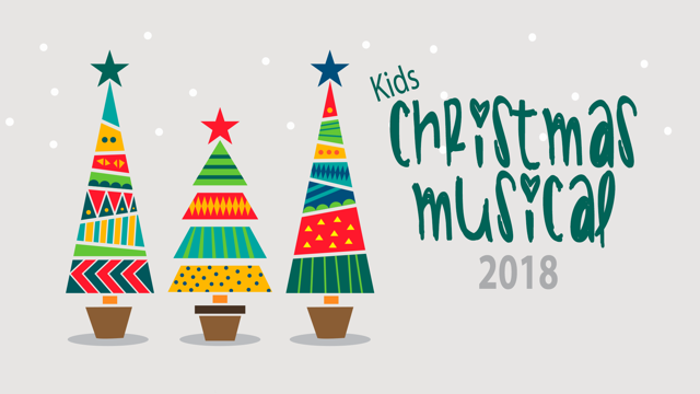 Kids Christmas Musical 2018 Grapic image