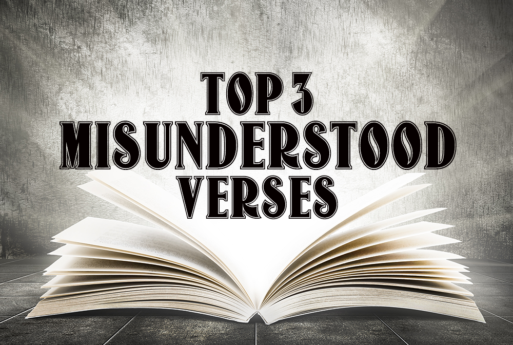 Top 3 Misunderstood Verses banner