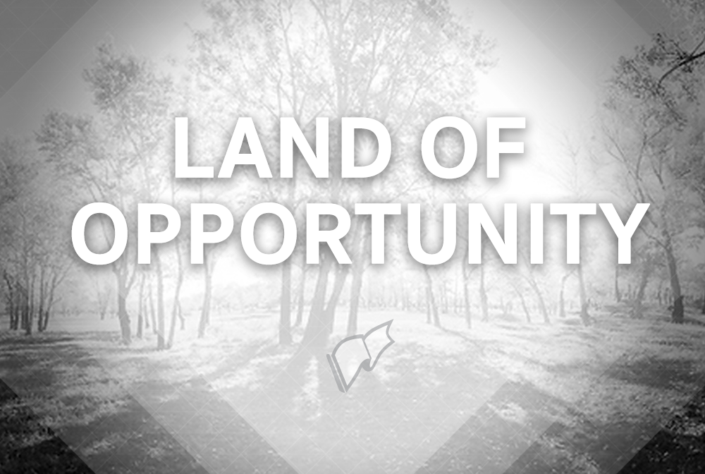 Land of Opportunity banner