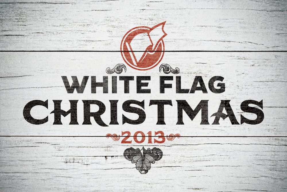 White Flag Christmas 2013 banner