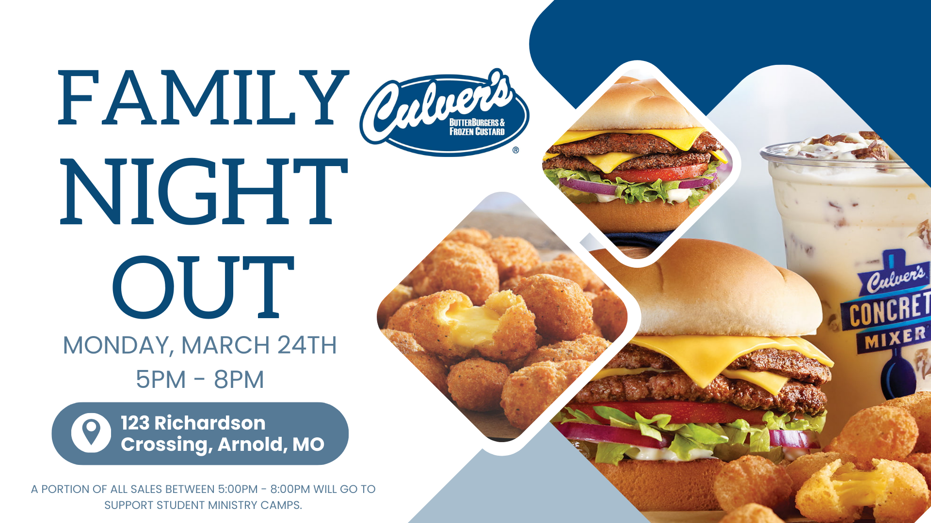 Family Night Out Culvers