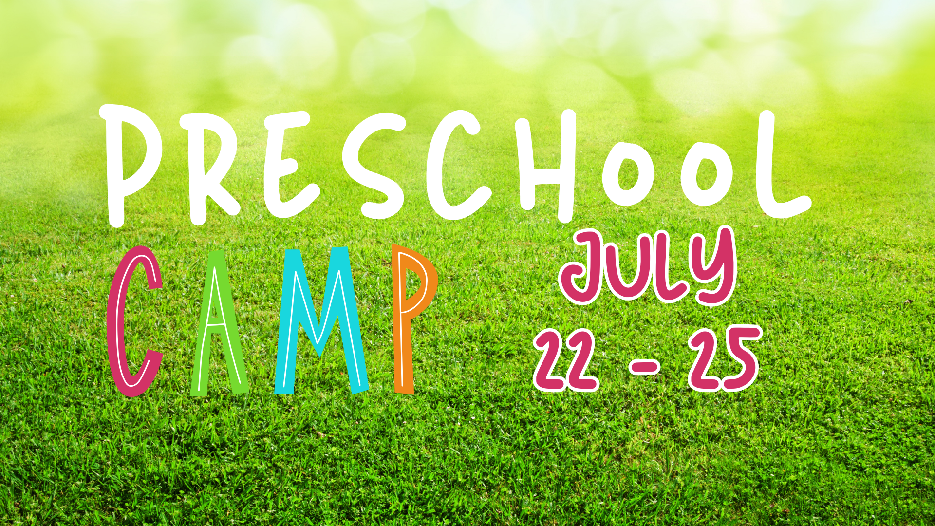 preschool camp for events image