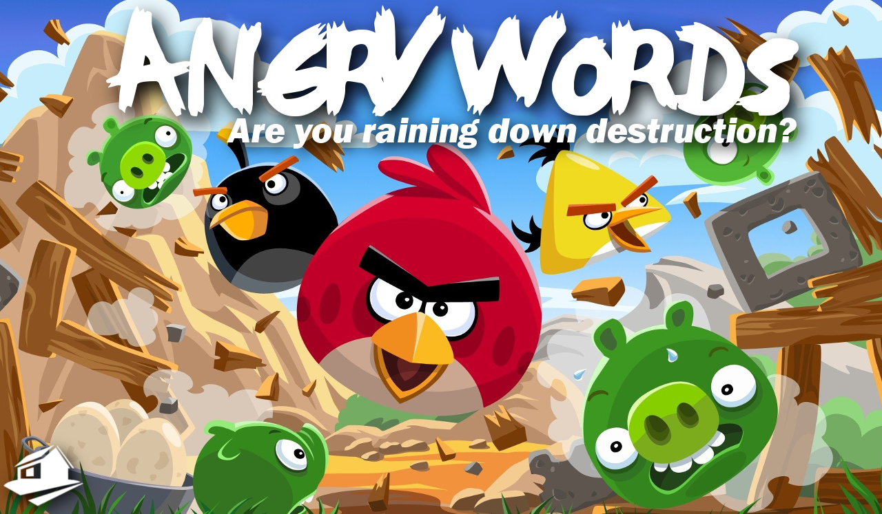 Angry Words banner