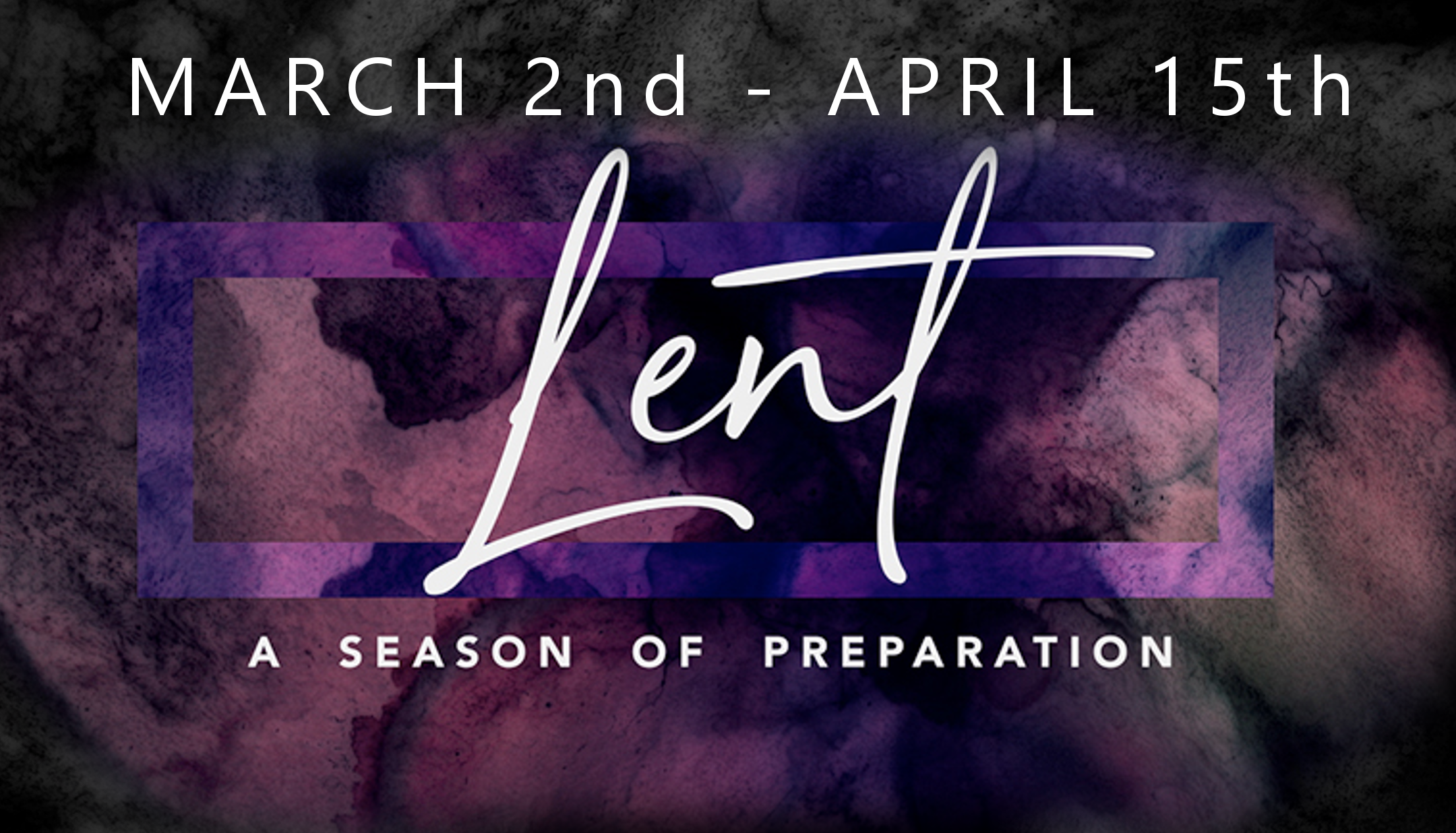 Lent banner