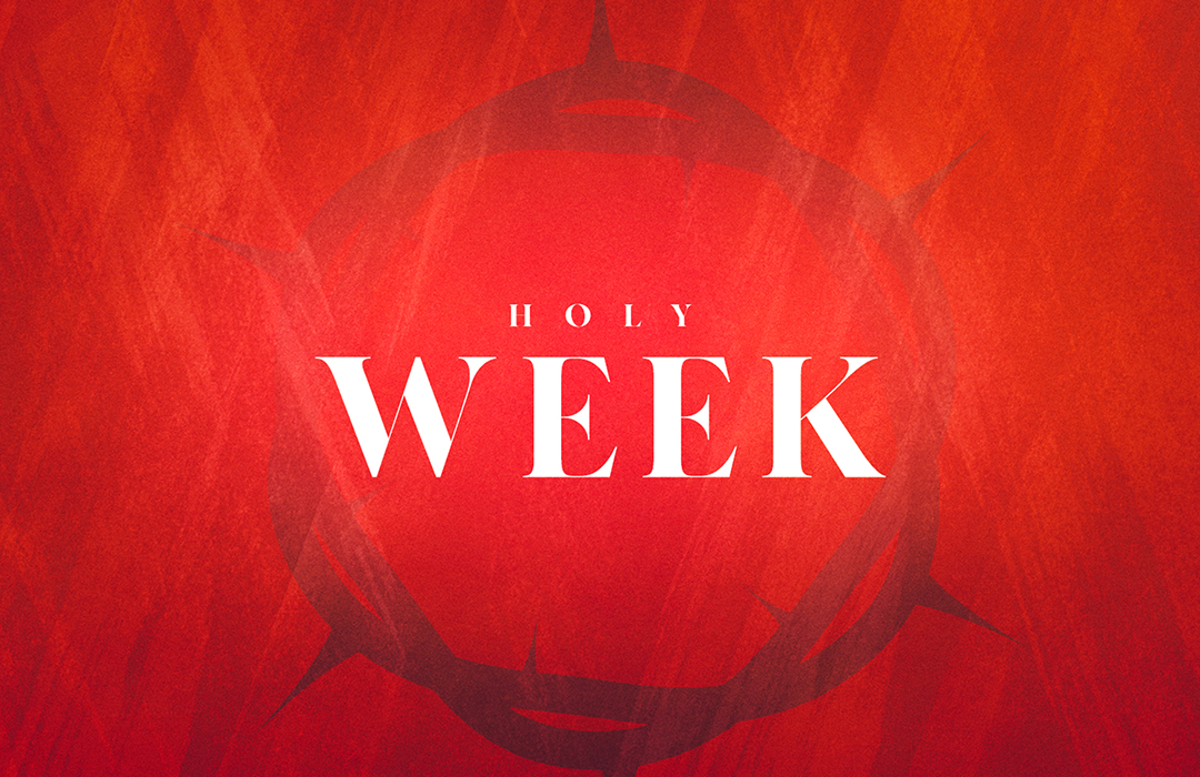 Holy Week banner