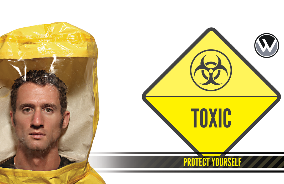 Toxic banner
