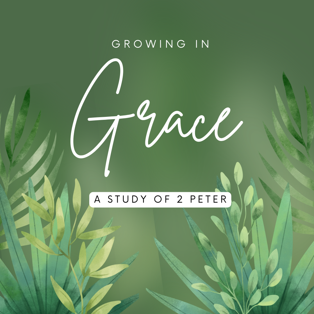 Growing in Grace: A Study of 2 Peter banner