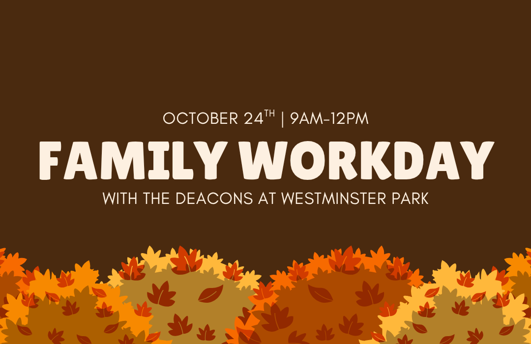 October family deacon workday - website event image