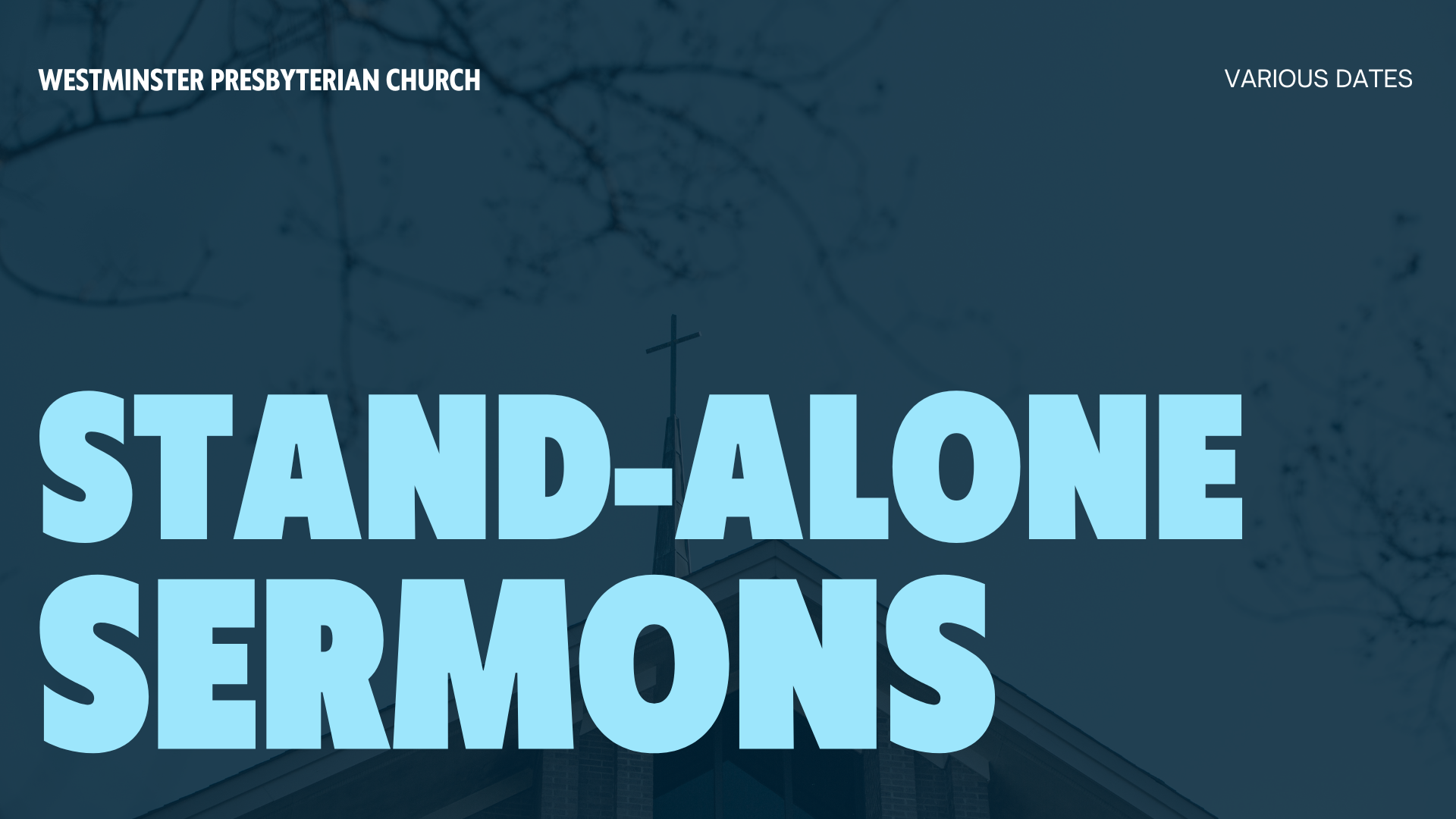 Stand-Alone Sermons banner