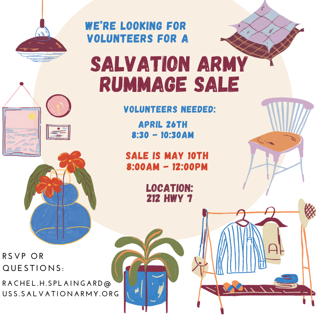 Salvation Army Rummage Sale
