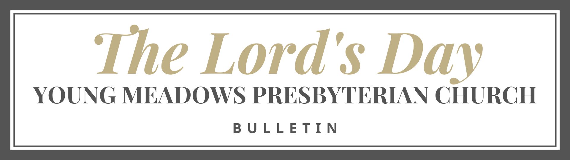 Bulletin Header Button