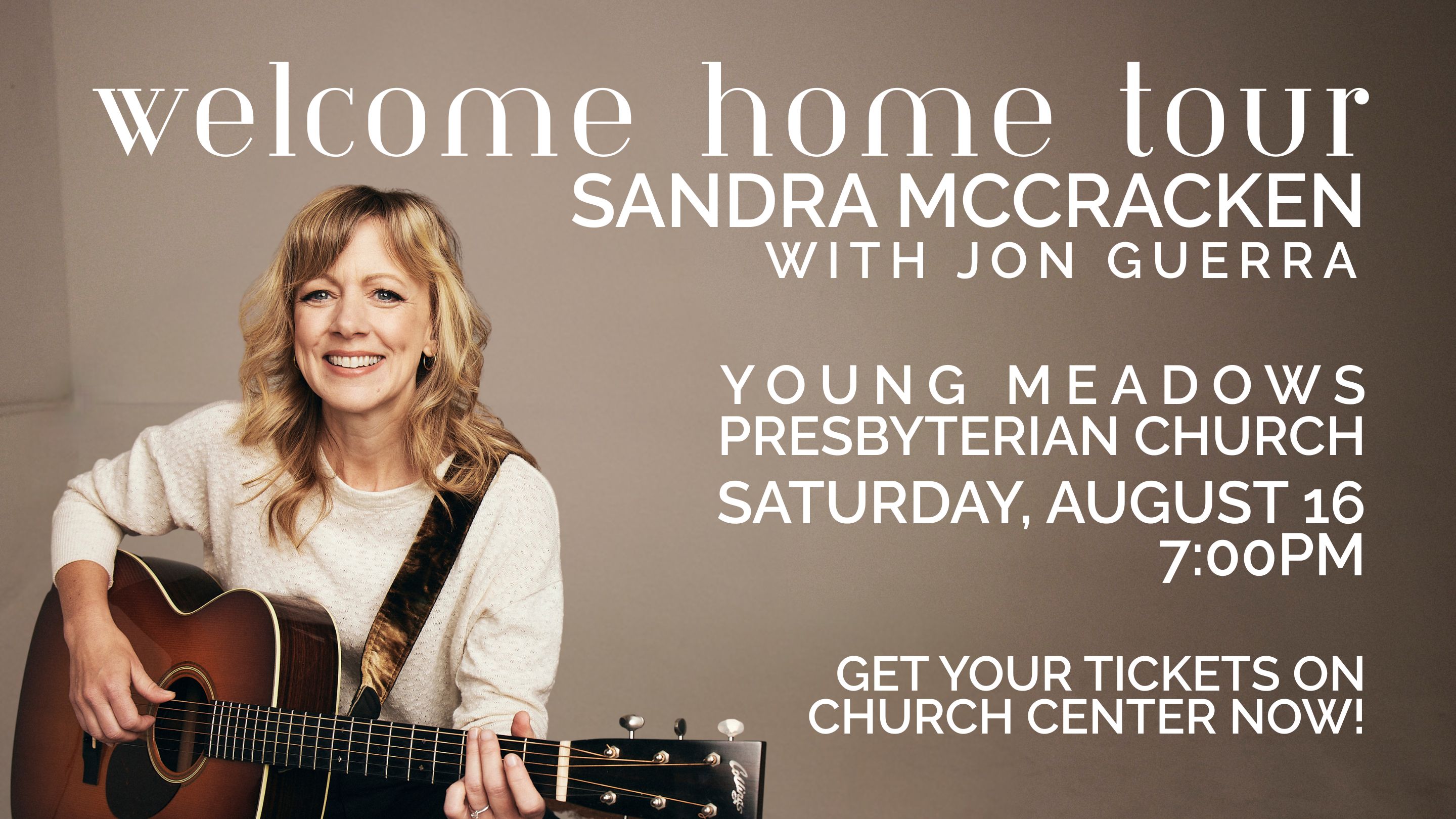 Sandra McCracken Welcome Home FN