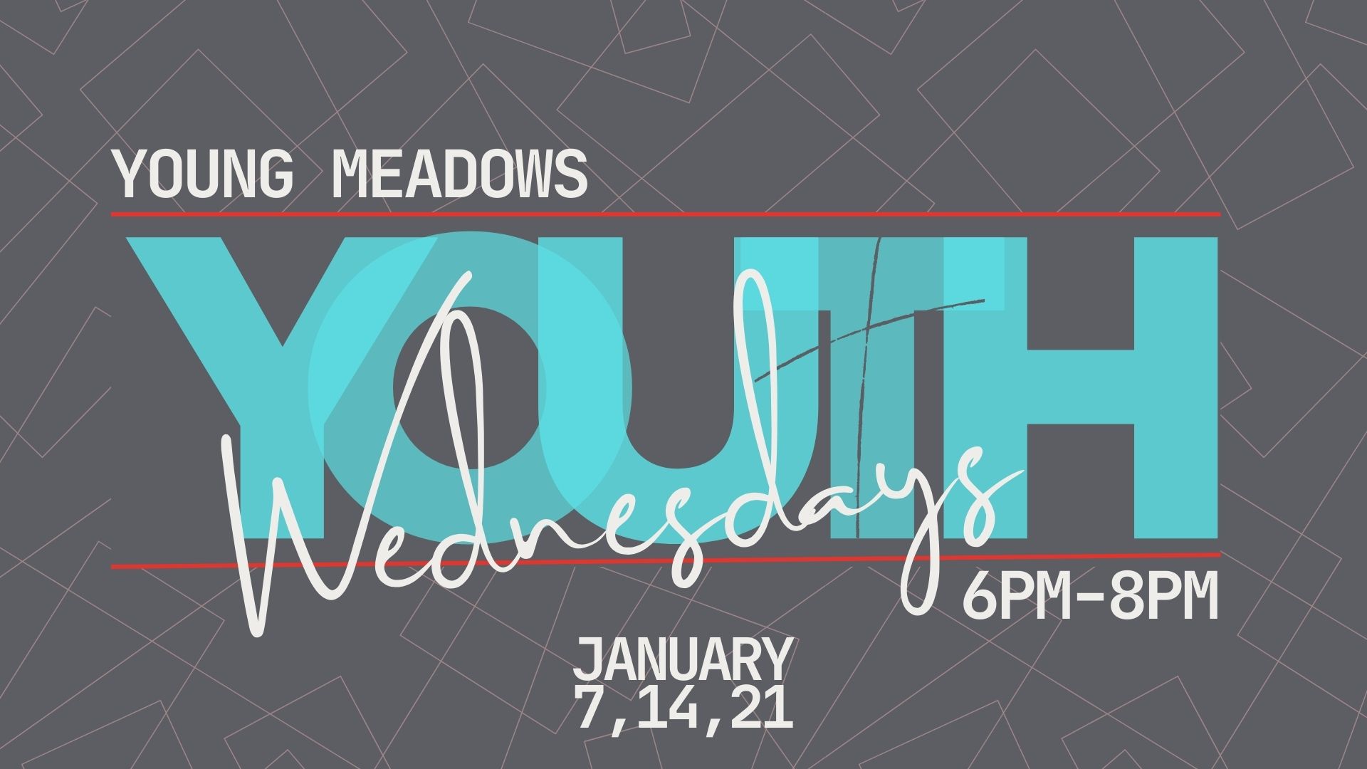 Youth Spring 26 Jan 7, 14, 21